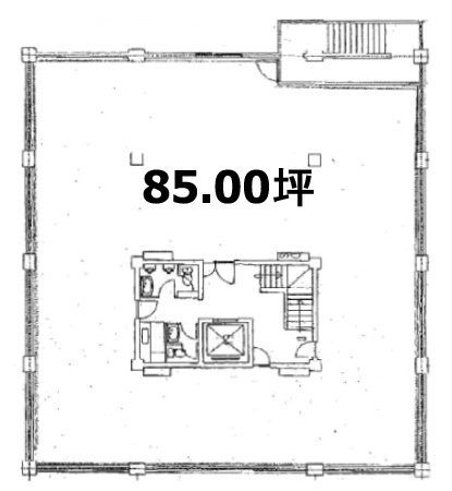 第1南桜ビル3F 間取り図