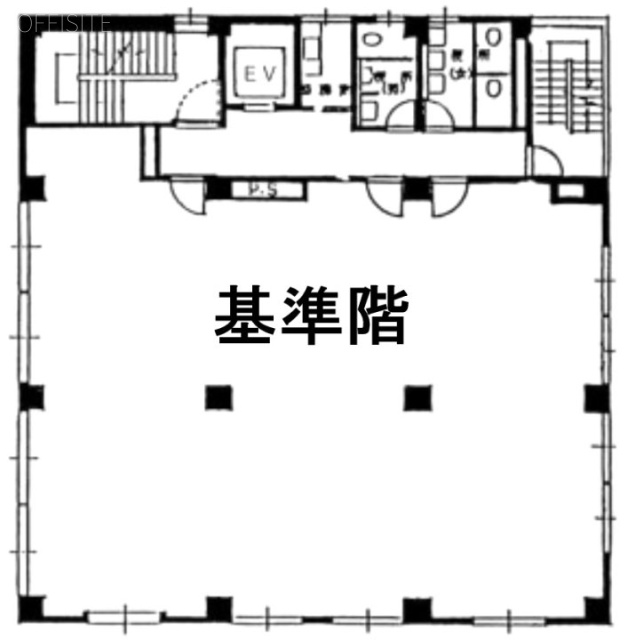 YAZAWADEUXビル6F 間取り図