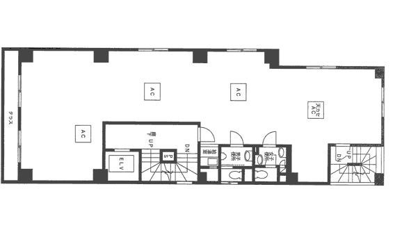 相模ビル5F 間取り図