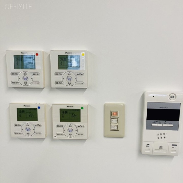 ウィン第2五反田ビル 基準階空調スイッチ