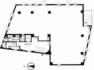 玉露園ビル4F 間取り図