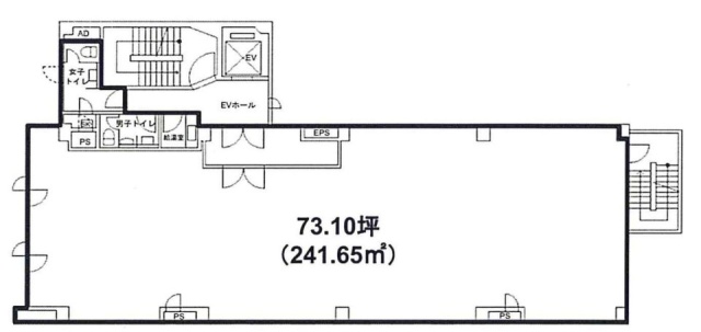 井門九段北ビル2F 間取り図