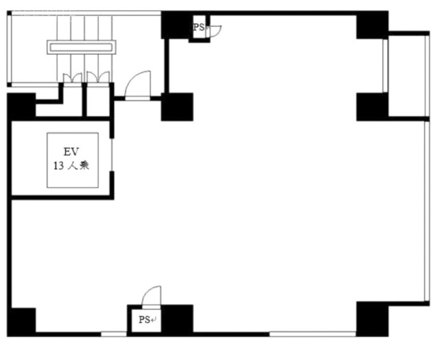 ブレステン西新宿6F 間取り図
