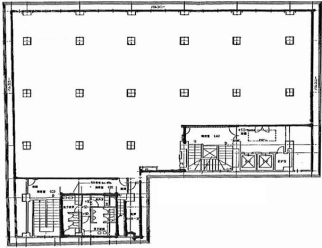 朝風二号館ビル7F 間取り図