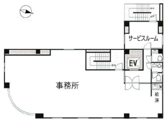 グランディ桜木ビル3F 間取り図