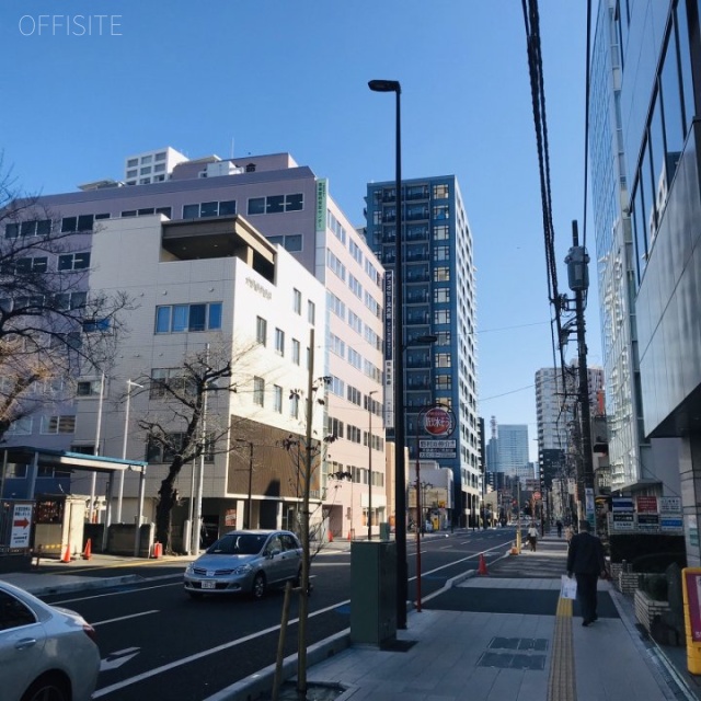 金杉仲町ビル ビル前面道路