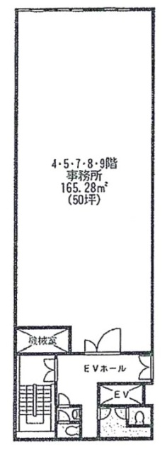 第1福井ビル4F 間取り図