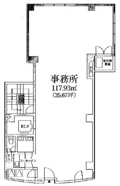 ITOビル2F 間取り図