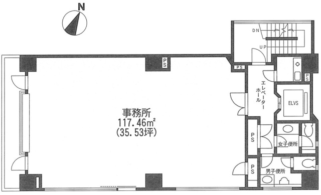 アポテックビル2F 間取り図