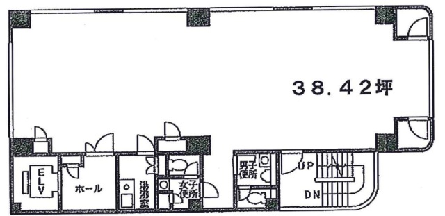 Uビル5F 間取り図