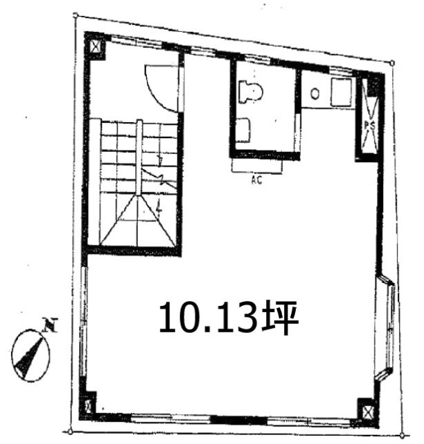 箱崎SKビル2F 間取り図