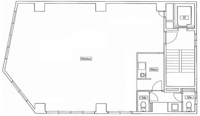 堀留ファーストビル5F 間取り図