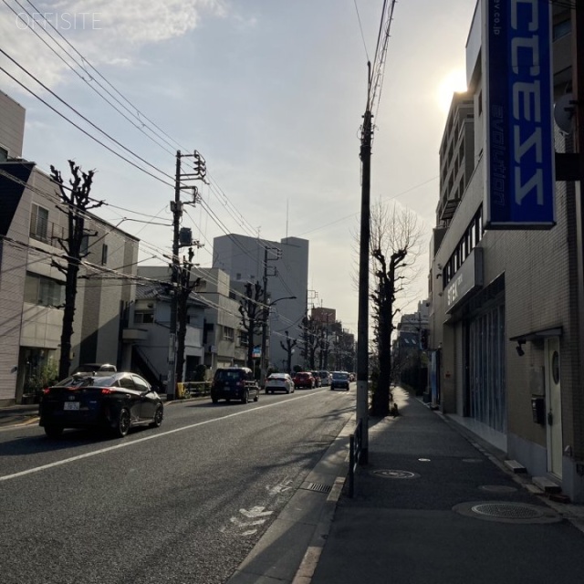 第二飯島ビル ビル前面道路