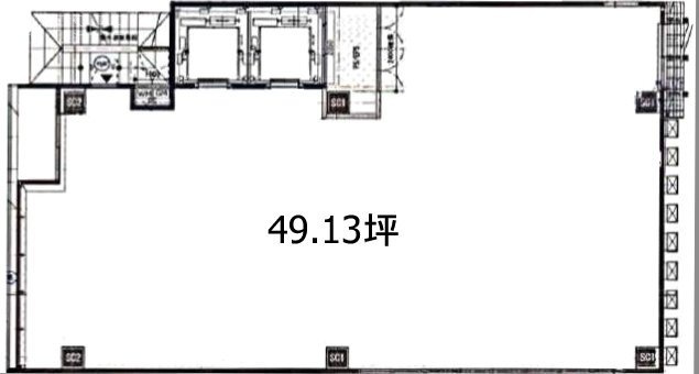 秋葉原SILビル6F 間取り図