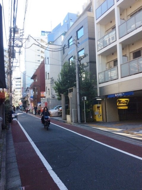 ビーバーズ高田馬場ビル ビル周辺道路