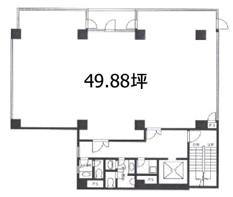 渡瀬ビル5F 間取り図