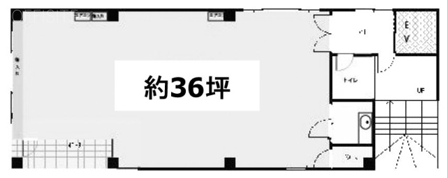 ミレニアムビル6F 間取り図