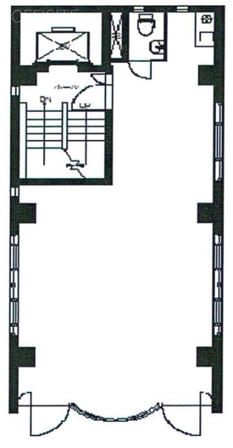 第2田邊ビル1F 間取り図