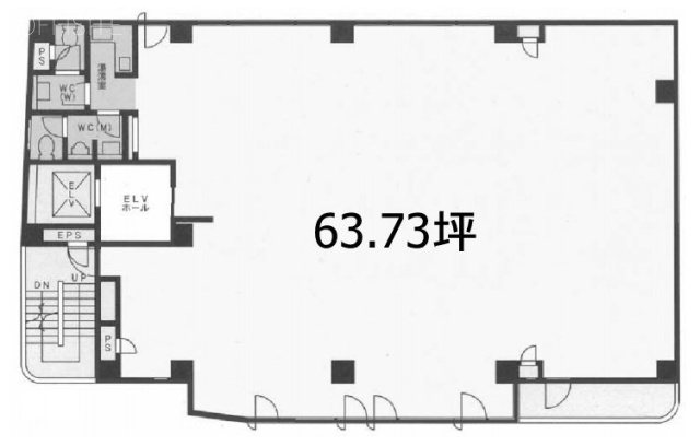 千石長谷川ビル2F 間取り図