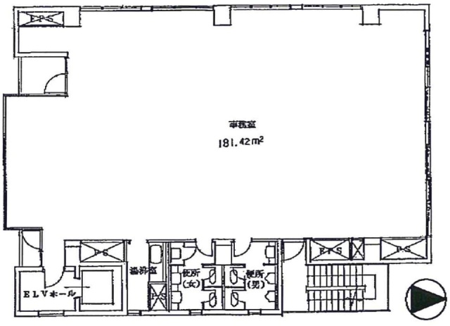 和田工業本社ビル5F 間取り図