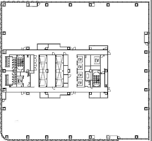 BASEGATE横浜関内タワー14F 間取り図