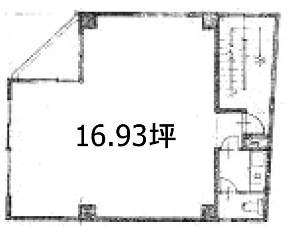 石田ビル2F 間取り図