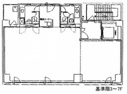日誠ビル7F 間取り図