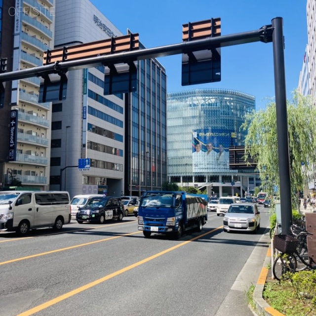 五反田NKビル ビル前面道路