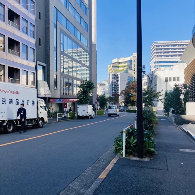 渋谷董友ビルannex 前面道路