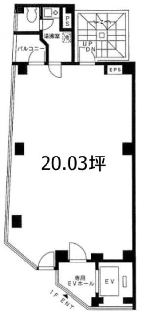 第1真和ビル6F 間取り図