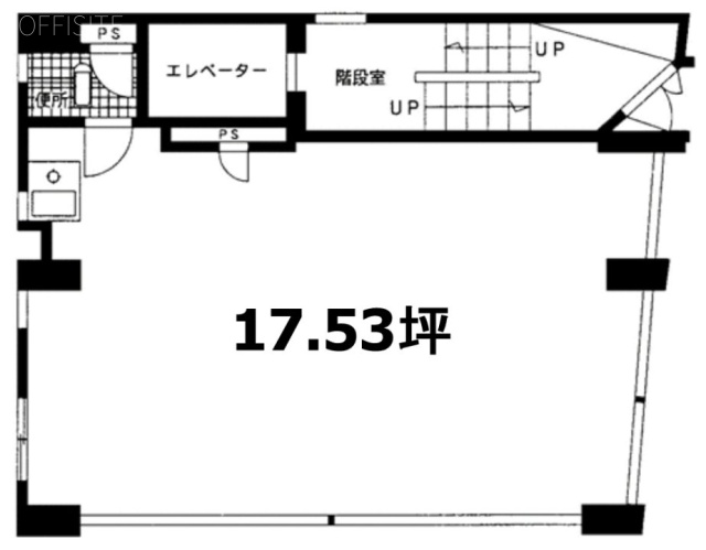 市川ビル3F 間取り図