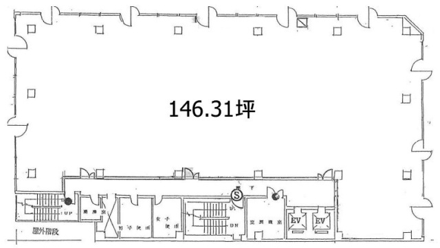 岡谷ビル3F 間取り図