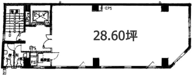 BRICK GATE 京橋3F 間取り図