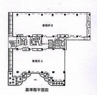 Daiwa赤坂ビル2F 間取り図