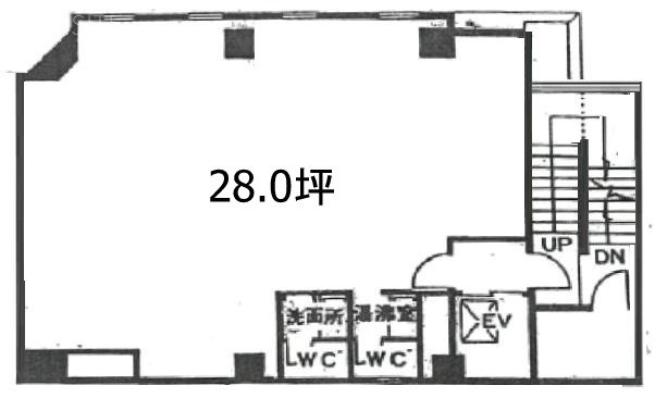 渋澤ビル2F 間取り図