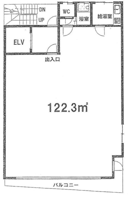 OMビル3F 間取り図