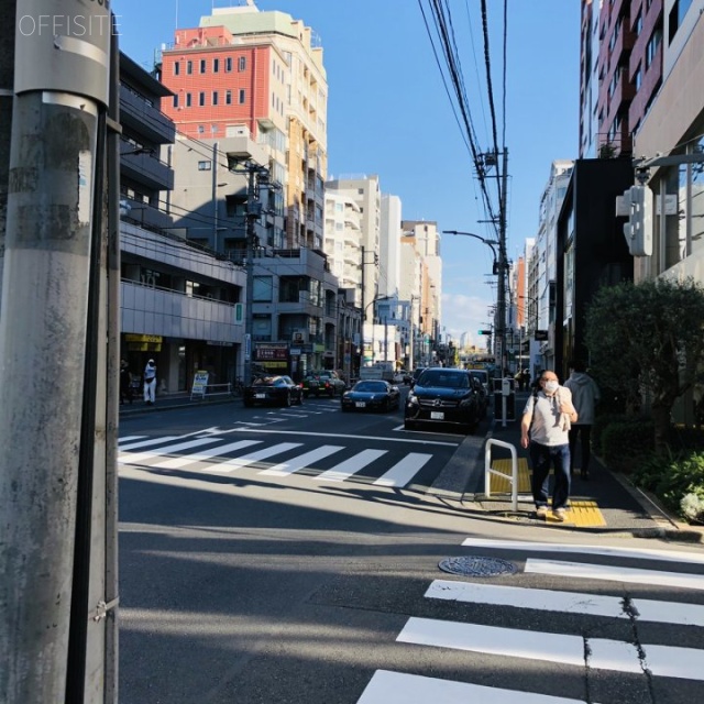 シドニービル ビル前面道路