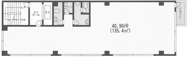 ニシムラ第1ビル4F 間取り図