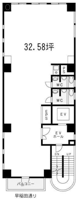 MFビル3F 間取り図