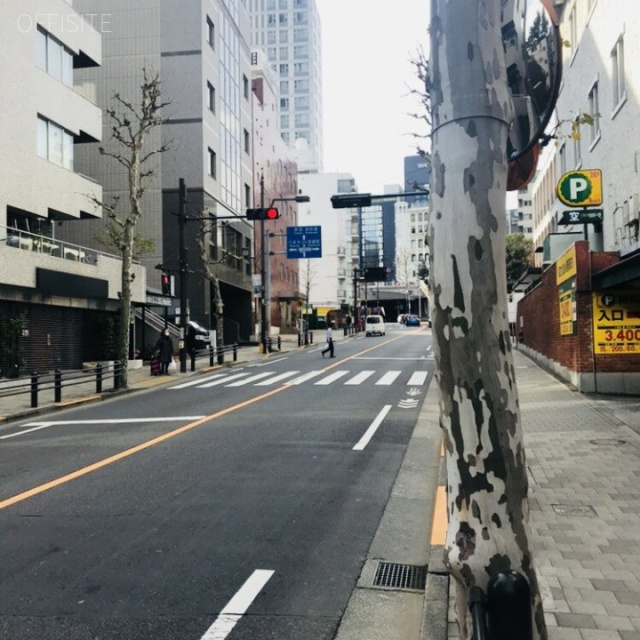 パレ乃木坂 ビル前面道路