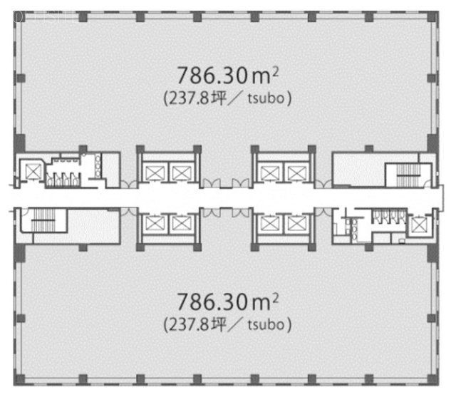 仙台MTビル2F 間取り図