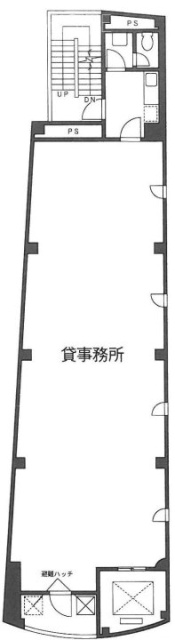 小川町B5ビル8F 間取り図