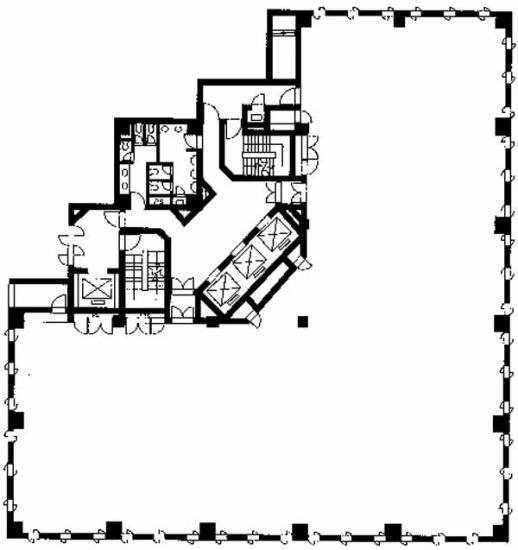 UD神谷町ビル12F 間取り図