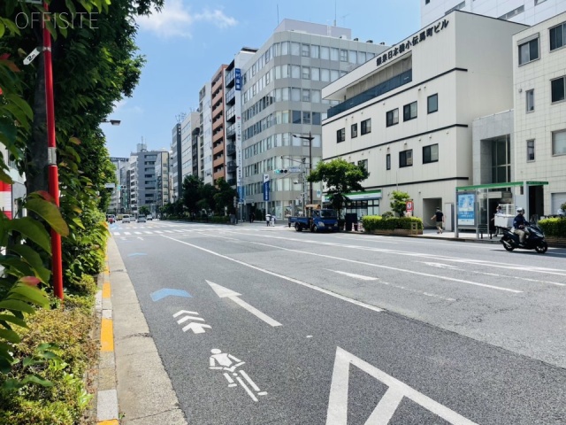 日本橋府川ビル　前面道路