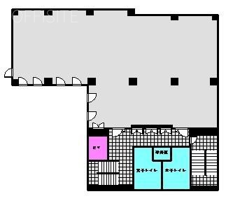 神楽坂升本ビル102 間取り図