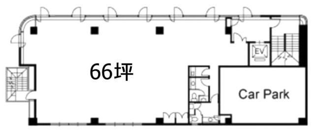 CB立川ビル4F 間取り図