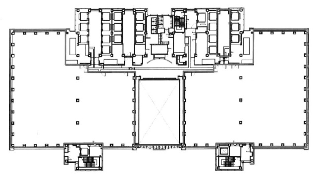 新宿マインズタワー15F 間取り図