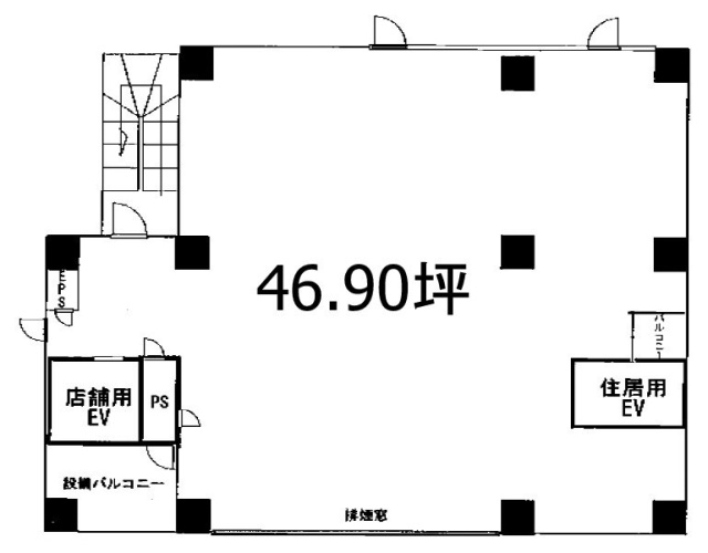 Liberty大通り公園2F 間取り図