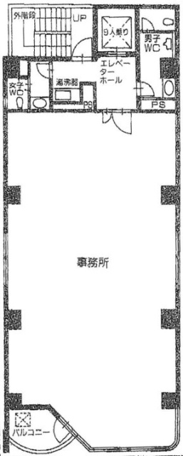 日本橋ビル1F 間取り図