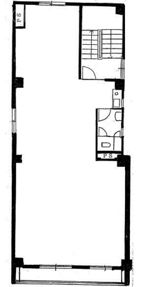 新広栄ビル5F 間取り図